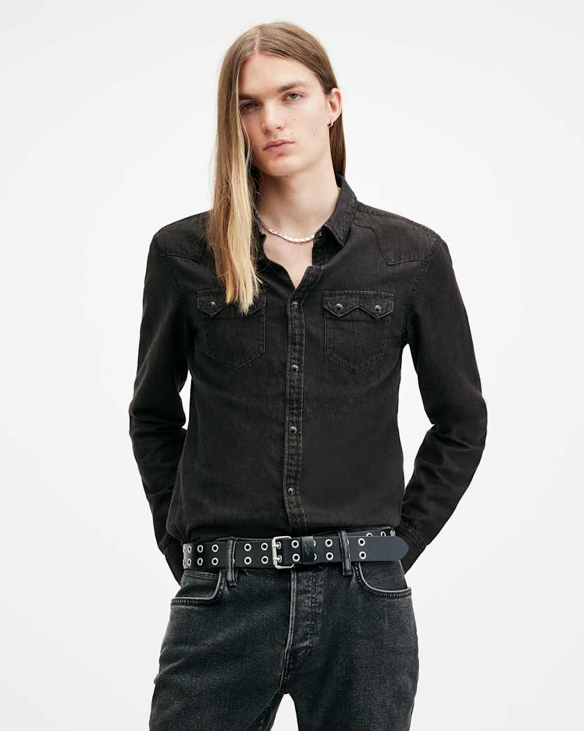 Rock Western Denim Shirt