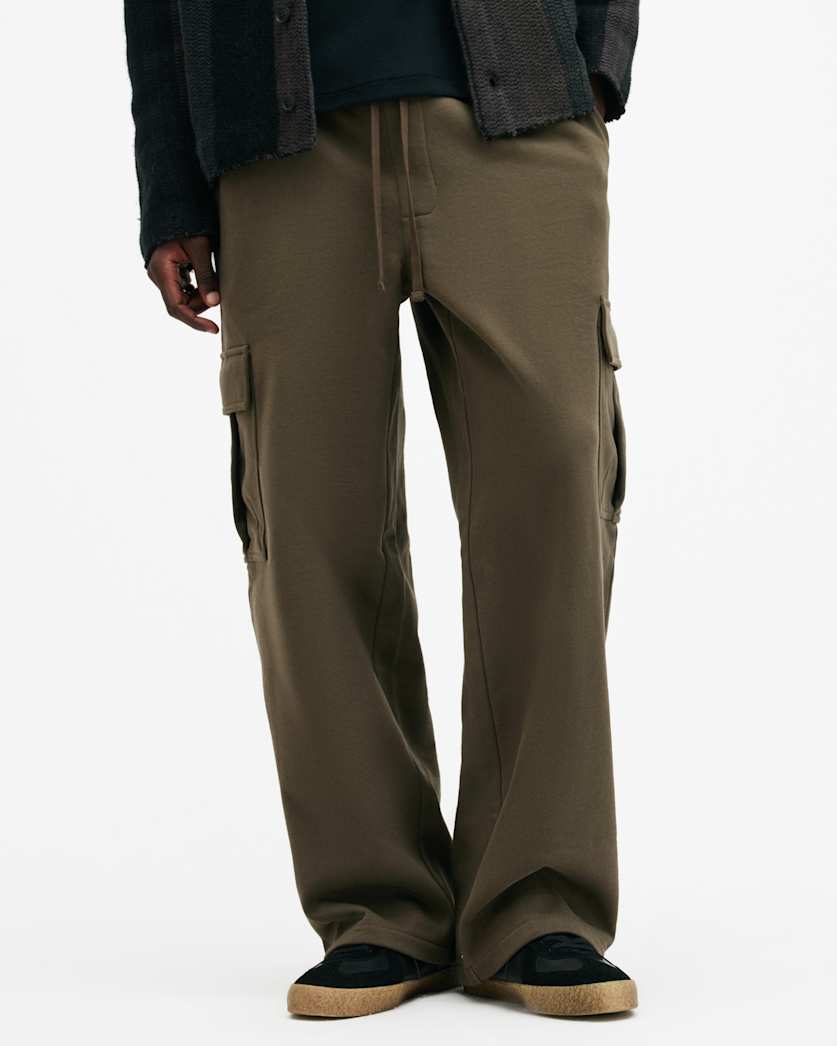 Patton Wide Leg Cargo Sweatpants