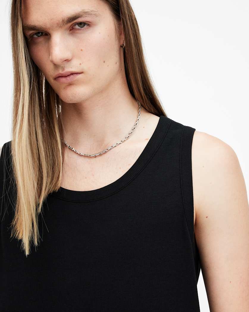 Edwards Ramskull Embroidered Ribbed Vest