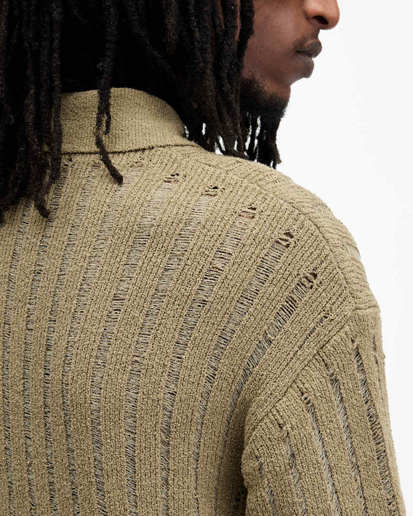 Miller Open Stitch Relaxed Fit Polo Shirt