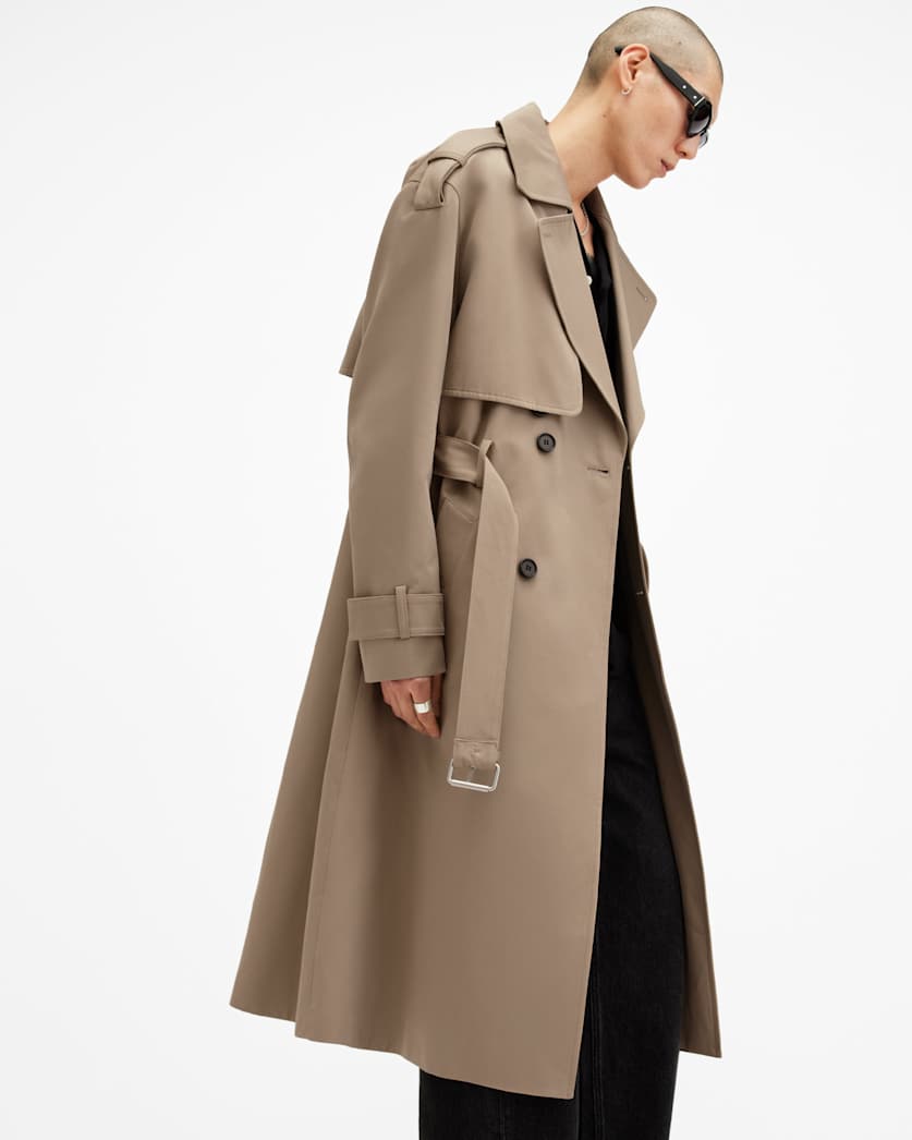 Spencer Oversized Trench Coat