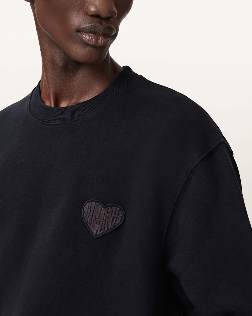 Lover Crew Neck Relaxed Fit Sweatshirt