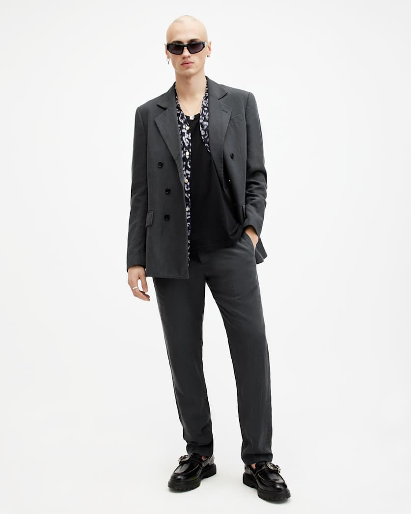 Tansey Straight Leg Garment Washed Trousers