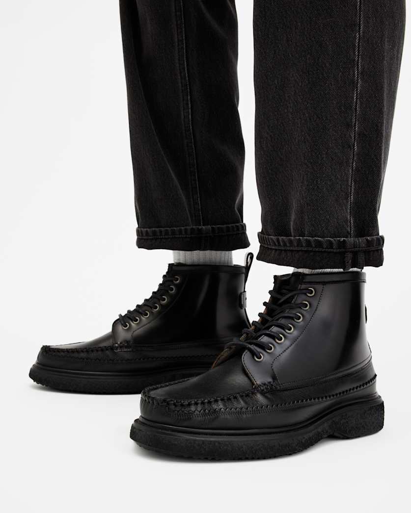 Gibbs Moccasin Leather Boots