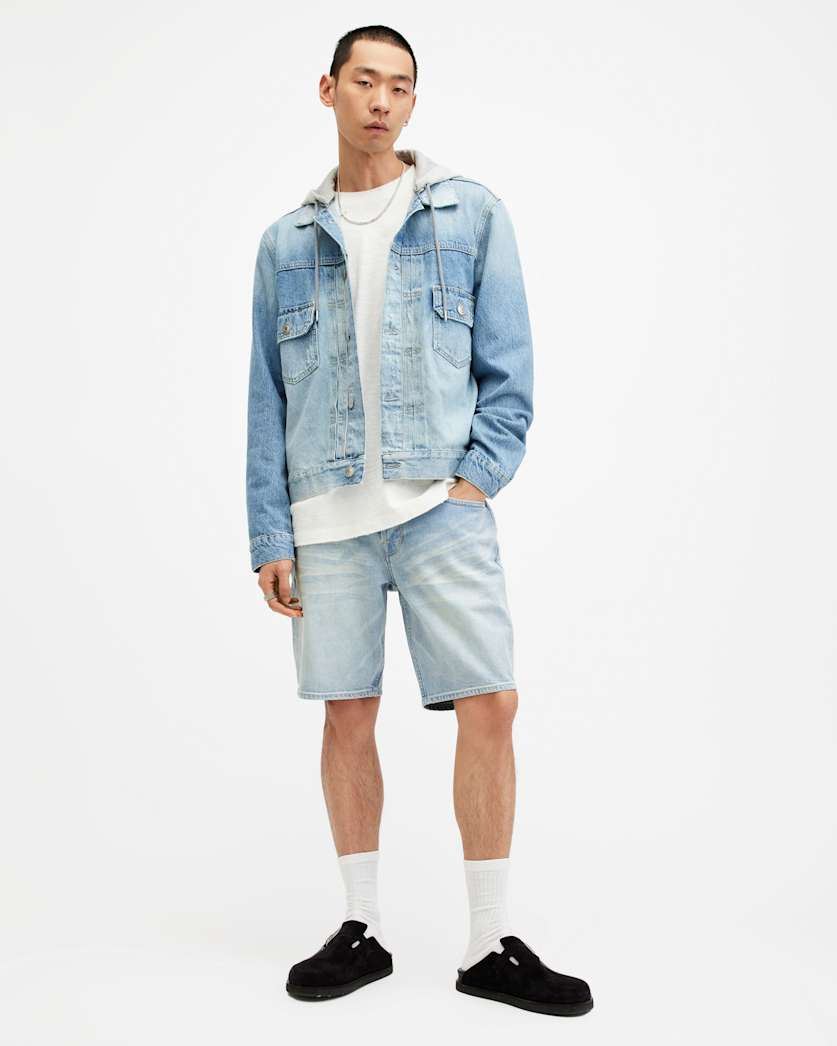 Switch Skinny Fit Denim Shorts