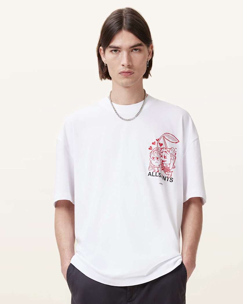 Break Up Oversized Crew Neck T-Shirt