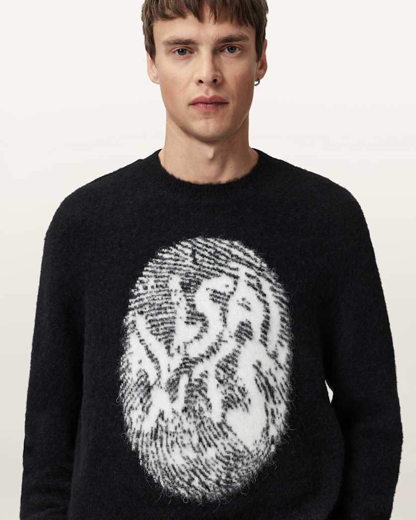 Ridges Oversized Graphic Jumper