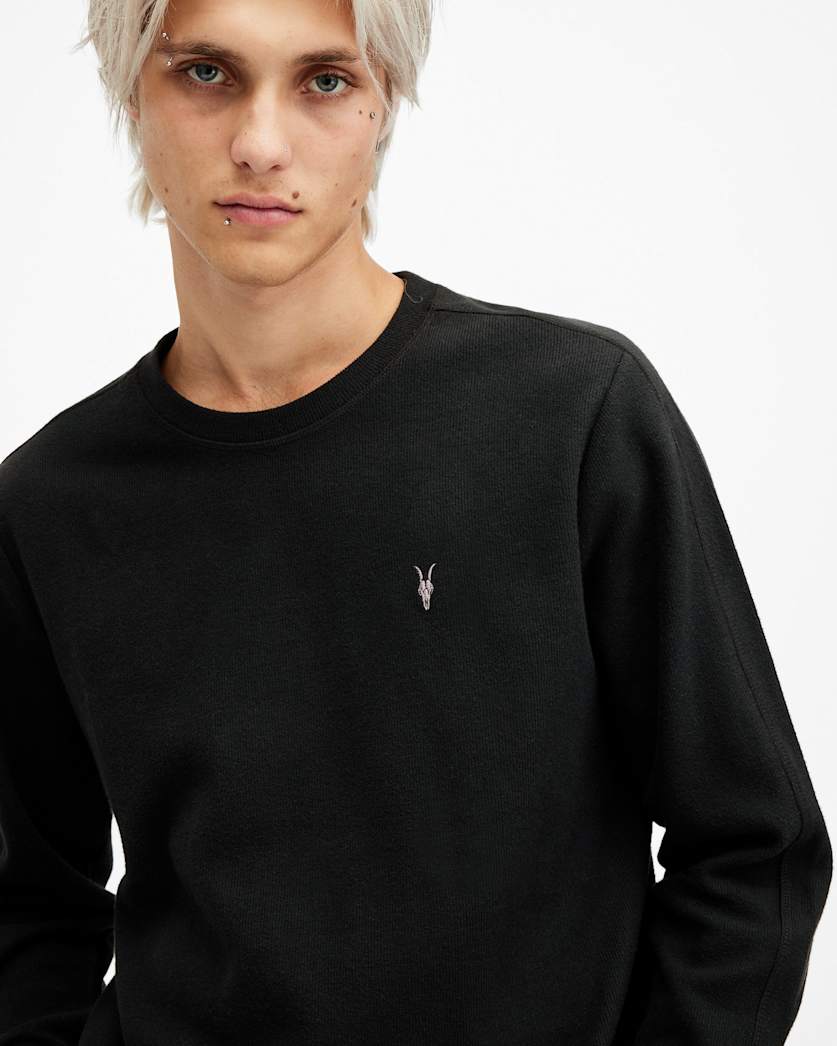 Rowe Long Sleeve Waffle Ramskull T-Shirt