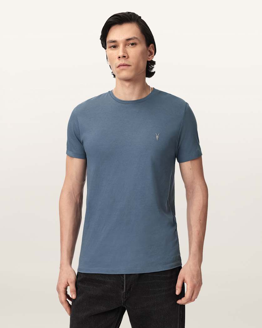 Tonic Crew Neck Slim Ramskull T-Shirt