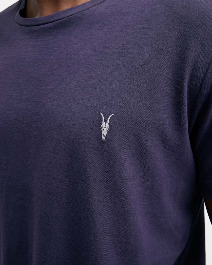 Tonic Crew Neck Slim Ramskull T-Shirt