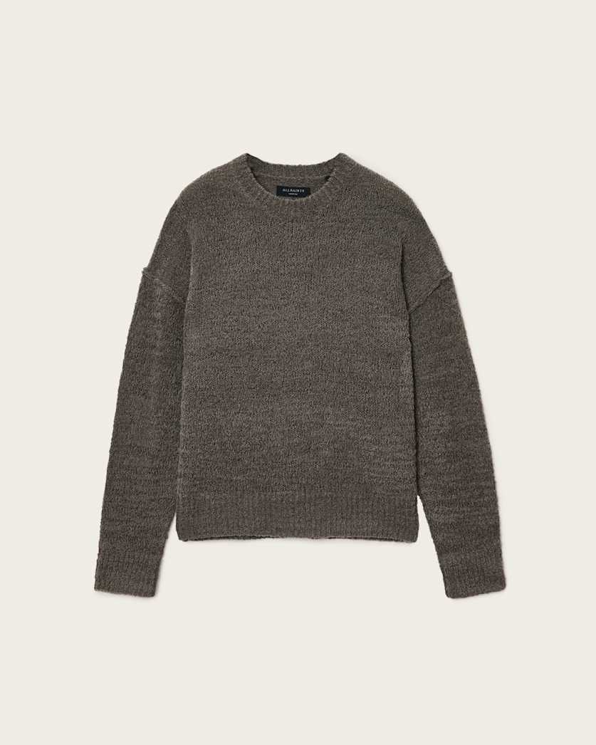 Chillion Boxy Oversized Crew Neck Jumper