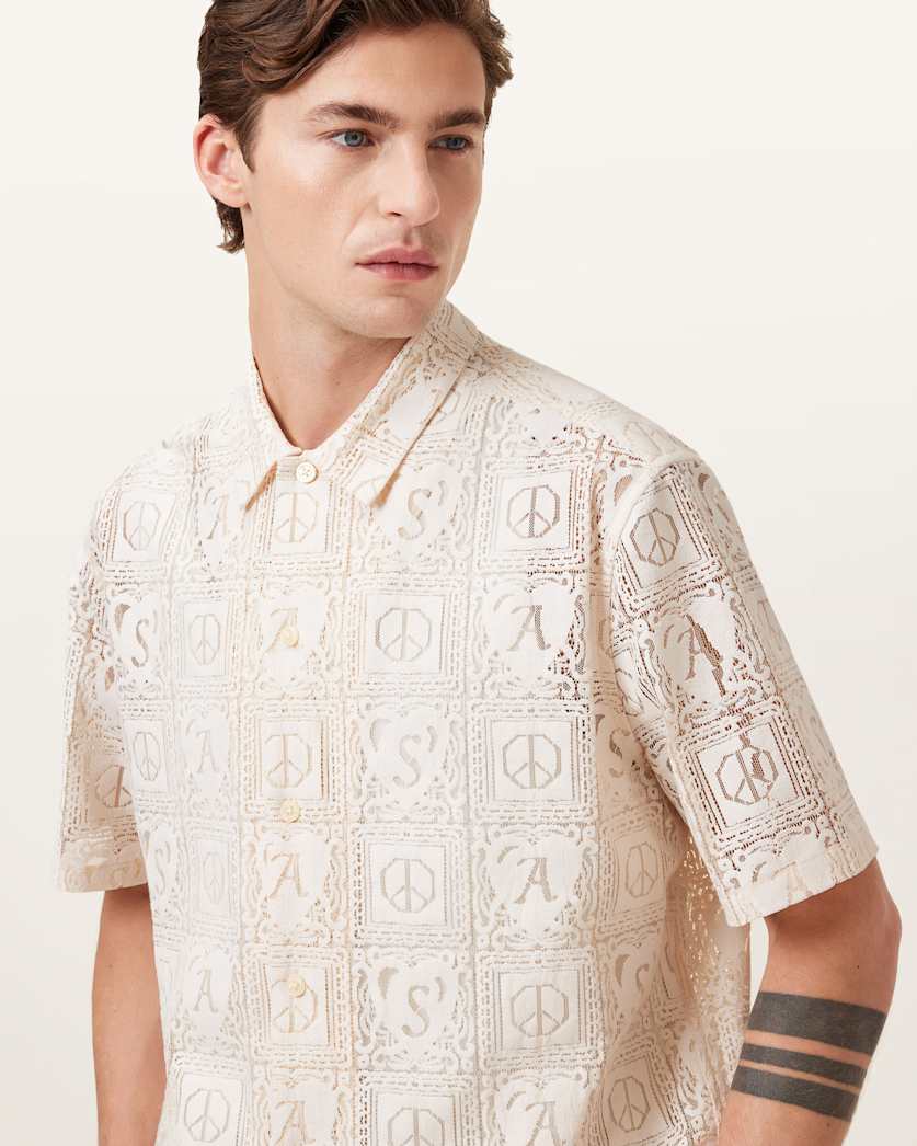 Netley Short Sleeve Lace Shirt