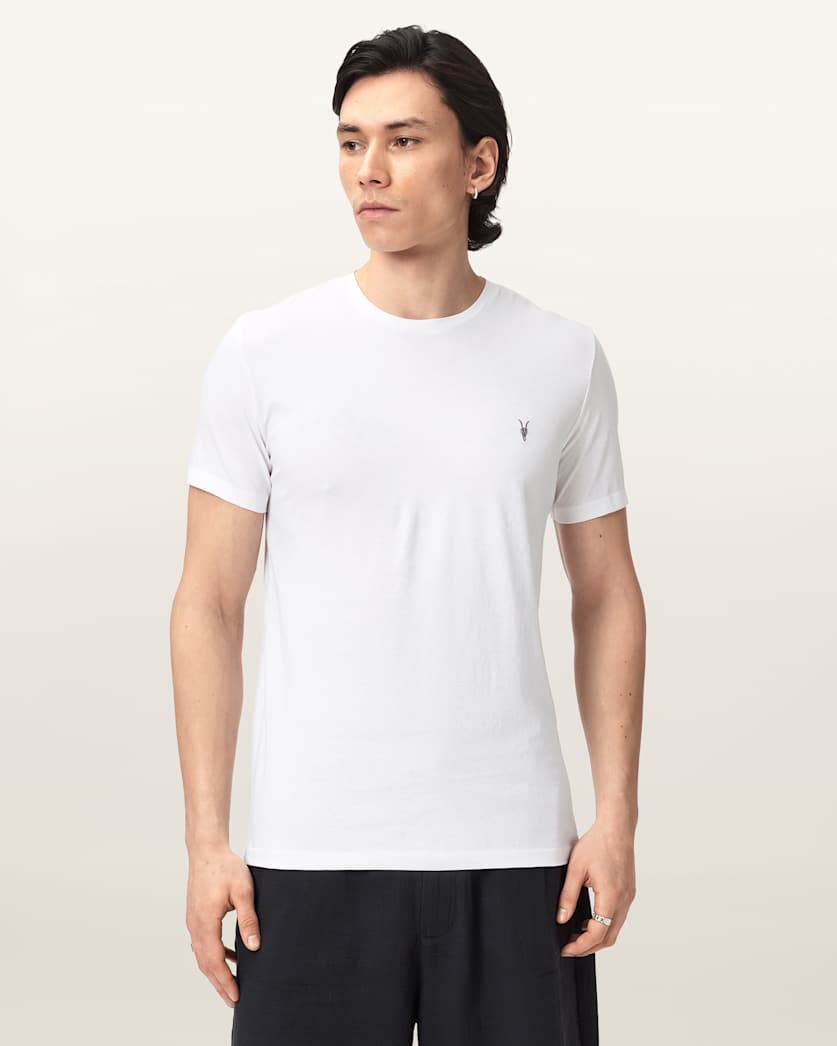 Tonic Crew Neck Slim Ramskull T-Shirt