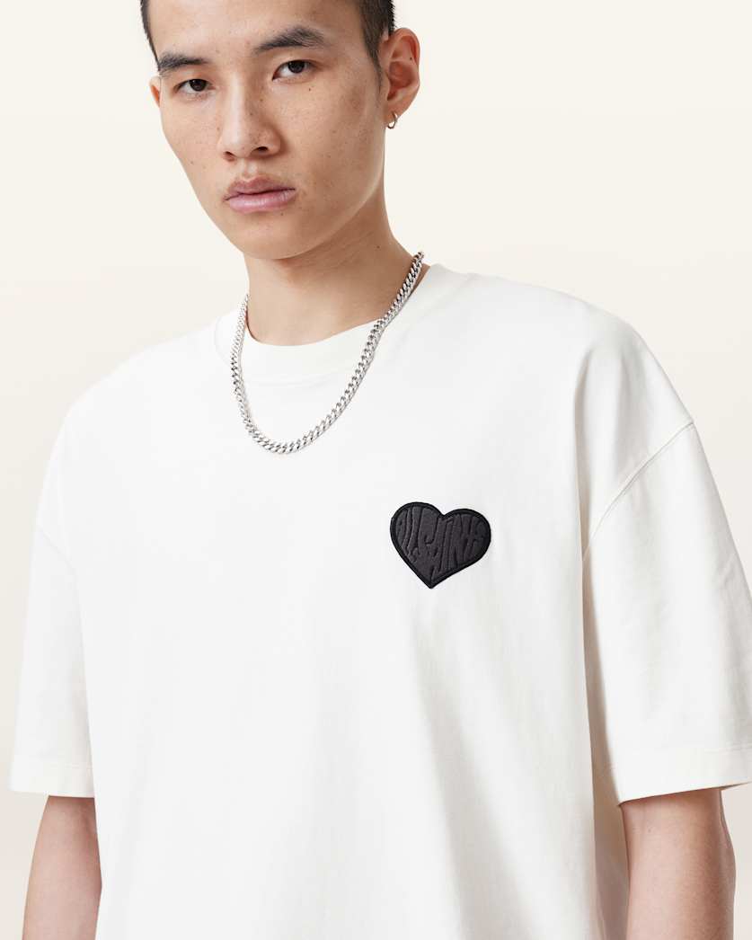 Lover Embroidered Oversized T-Shirt