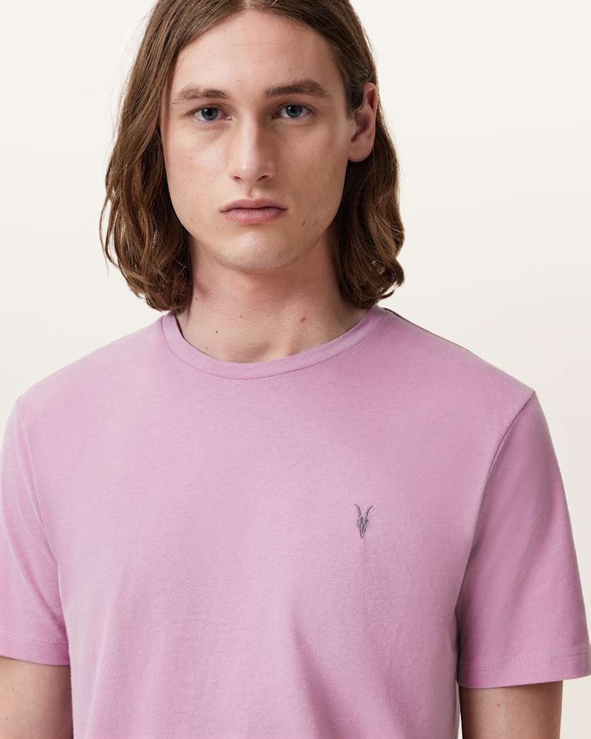 Brace Brushed Cotton Slim Fit T-Shirt