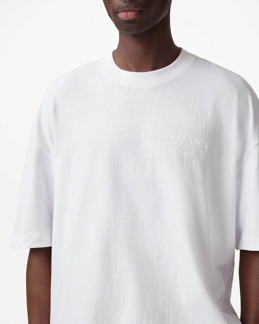 Xander Flocked Logo Oversized T-Shirt