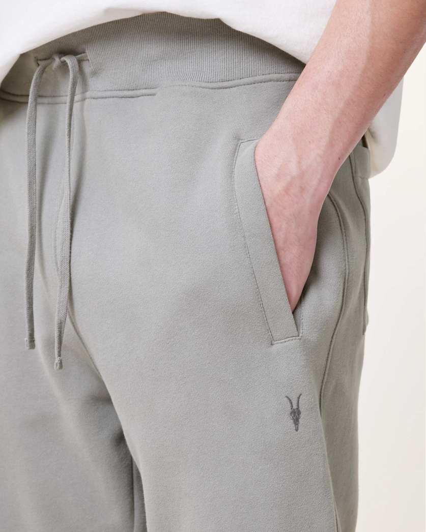 Raven Cuffed Slim Fit Ramskull Sweatpants