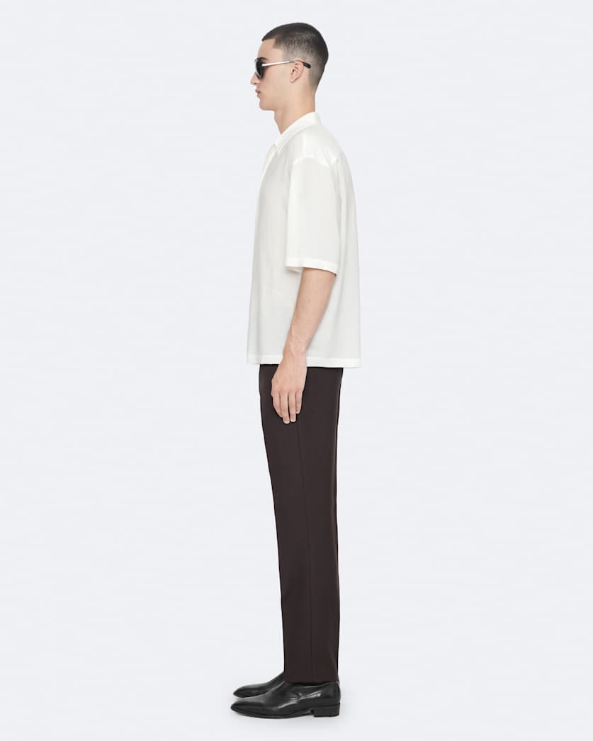 Slim-fit tailored trousers