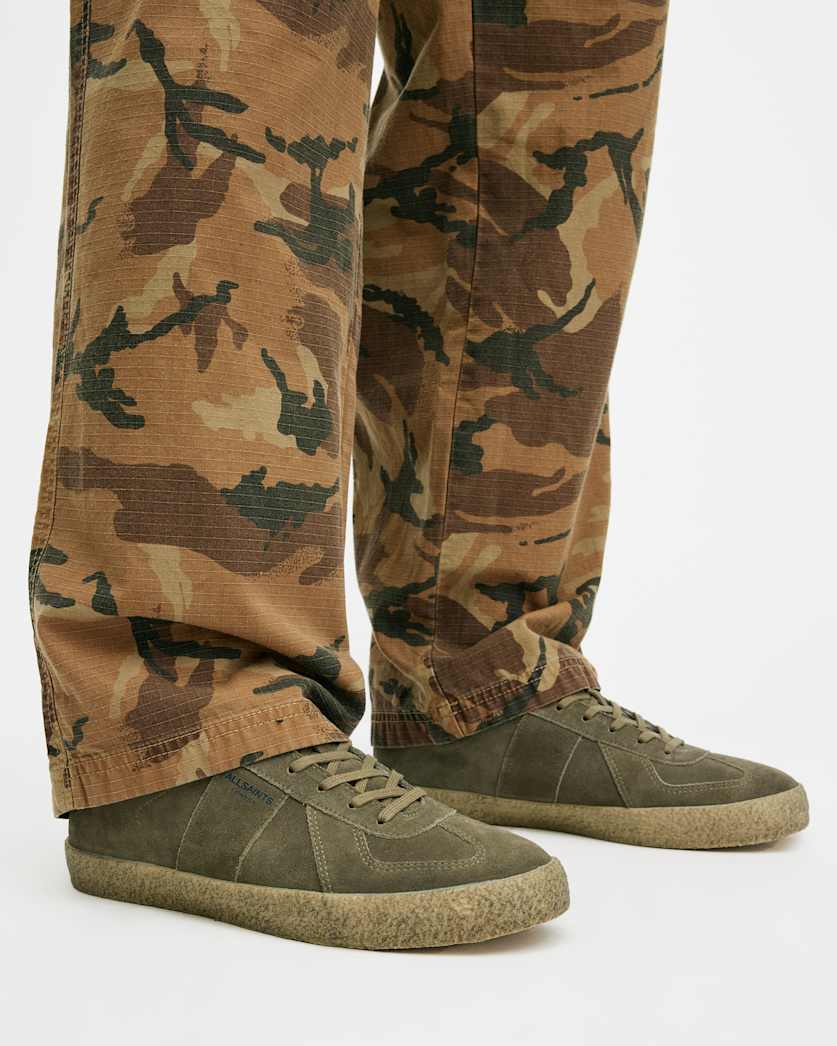 Jaimee Low Top Suede Trainers