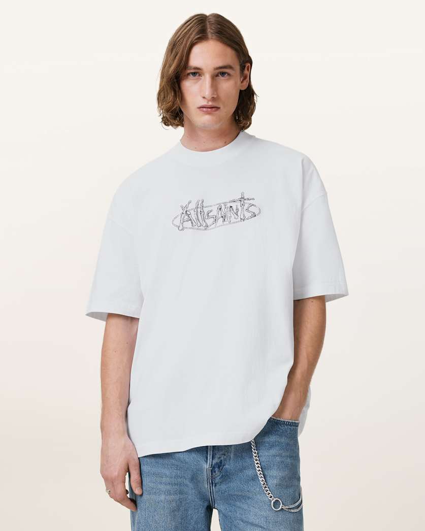 Sternum Oversized Crew Neck T-Shirt