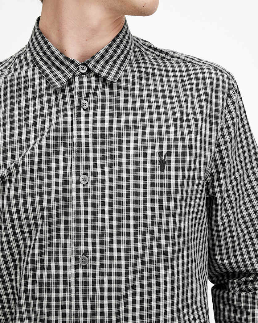Neo Checked Ramskull Relaxed Fit Shirt