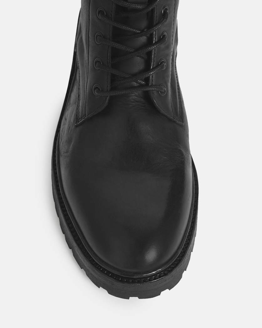 Tobias Lace Up Leather Boots