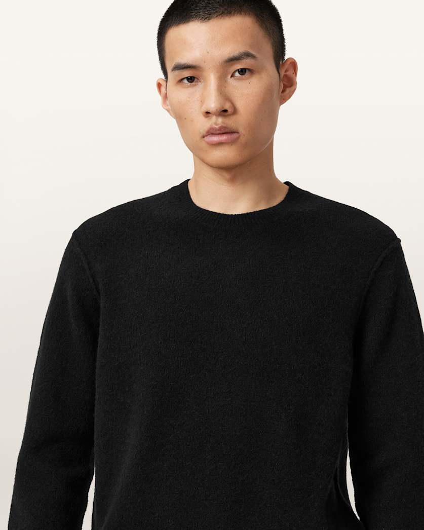 Patern Crew Neck Jumper