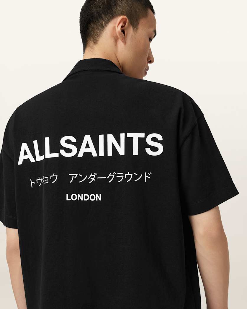 Underground Logo Relaxed Fit Polo Shirt
