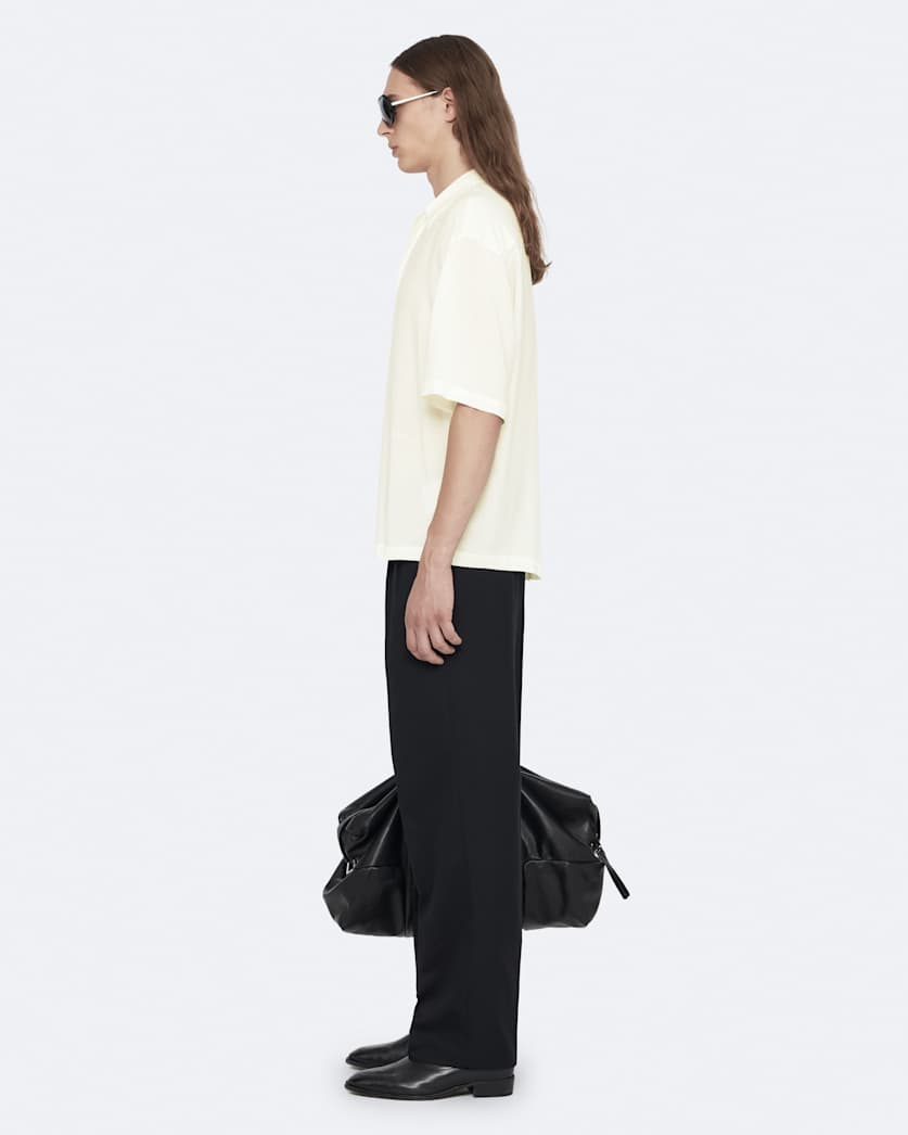 Oversized short sleeve shirt