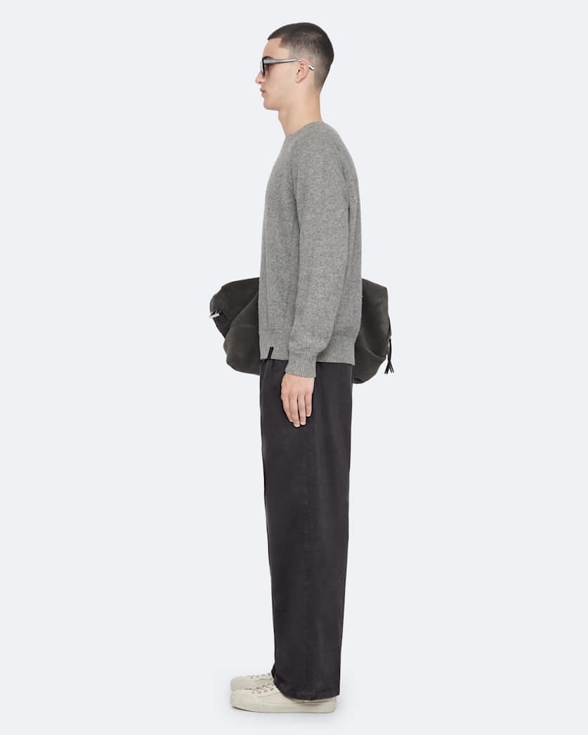 Stretch-cotton straight-leg chinos