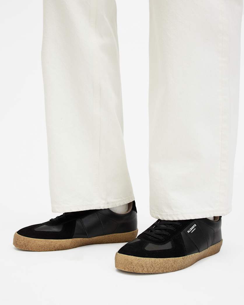 Jaimee Low Top Leather Trainers