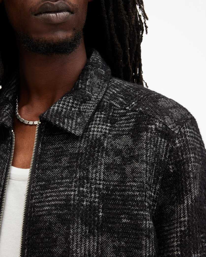 Keller Checked Jacquard Jacket
