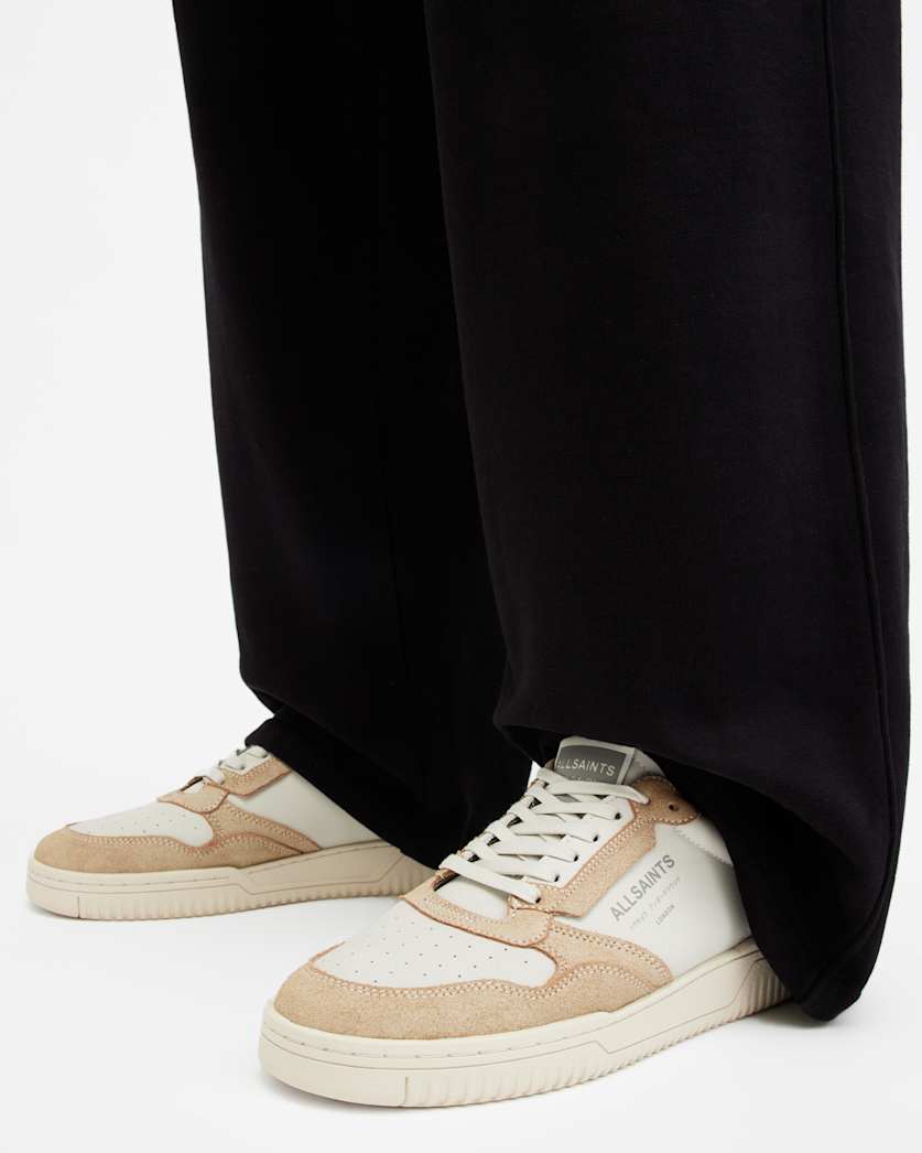 Regan Leather Low Top Trainers