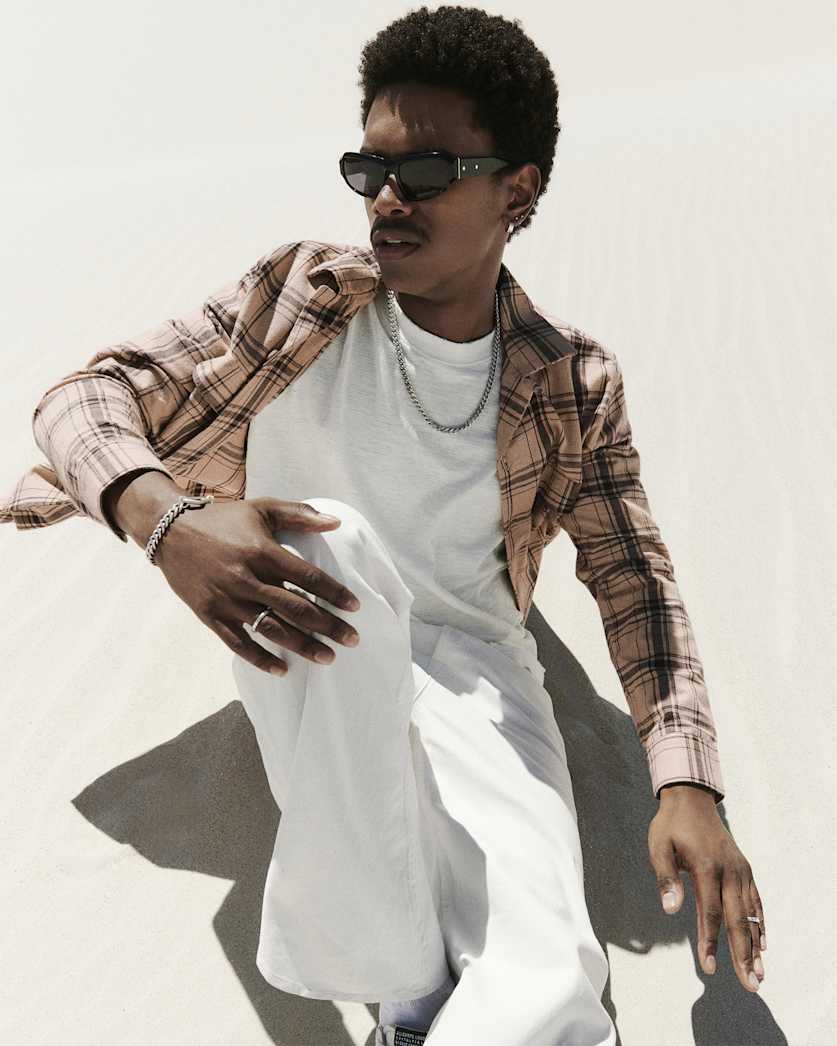 Wendel Checked Relaxed Fit Shirt