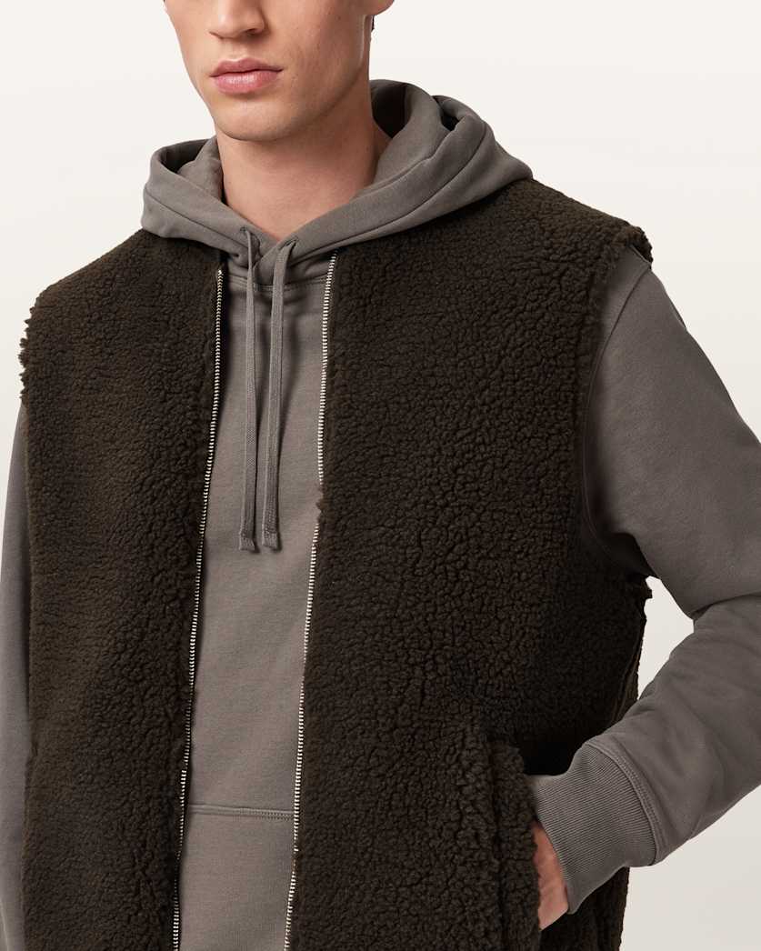 Otis Sherpa Boxy Vest
