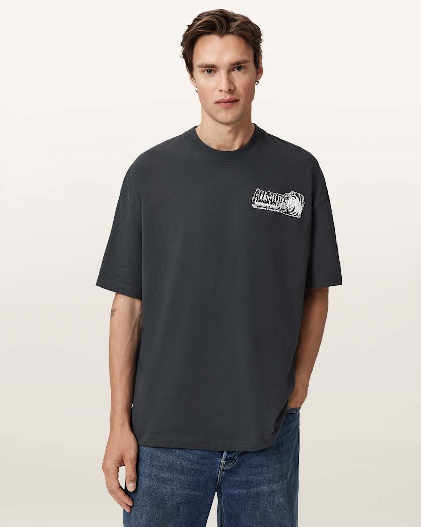 Williams X AllSaints Burnout Crew Neck T-Shirt