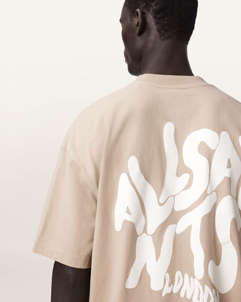 Orlando Logo Print Oversized T-Shirt