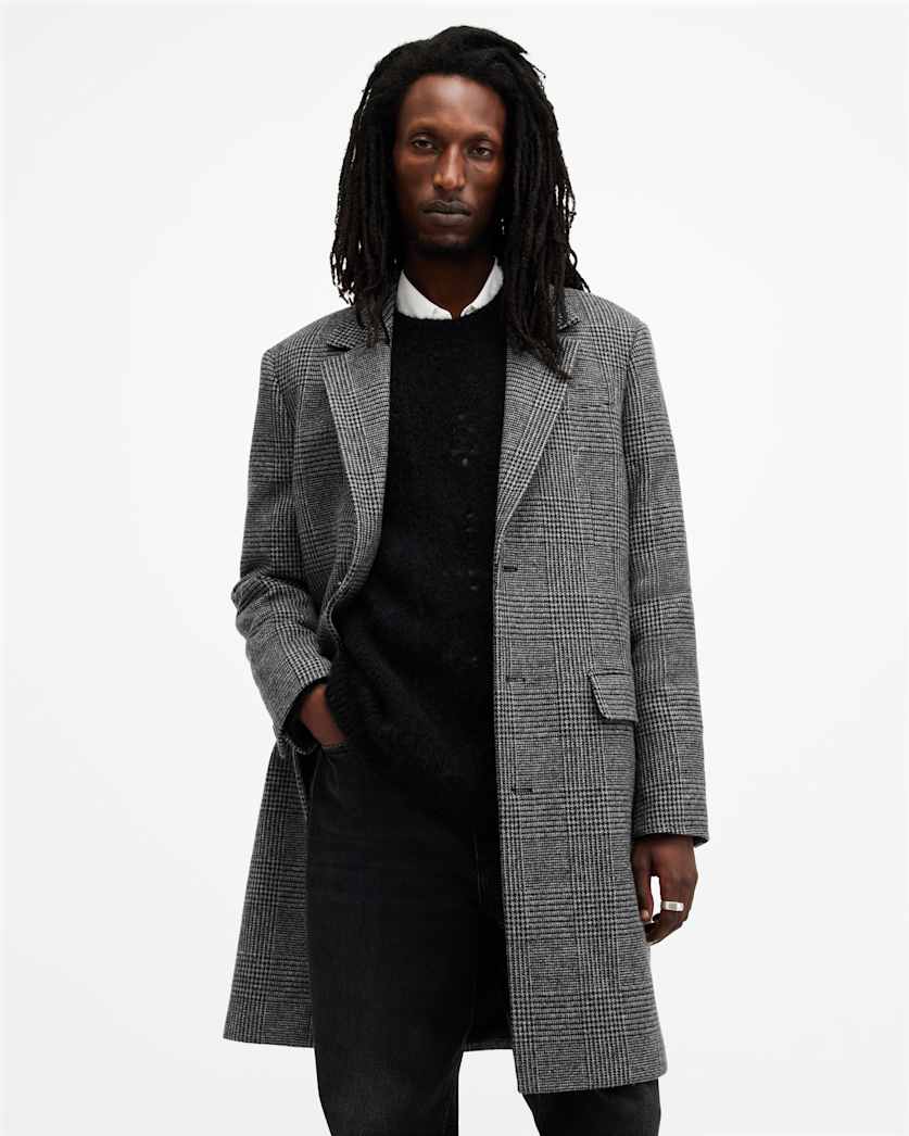 Whitlock Checked Formal Coat