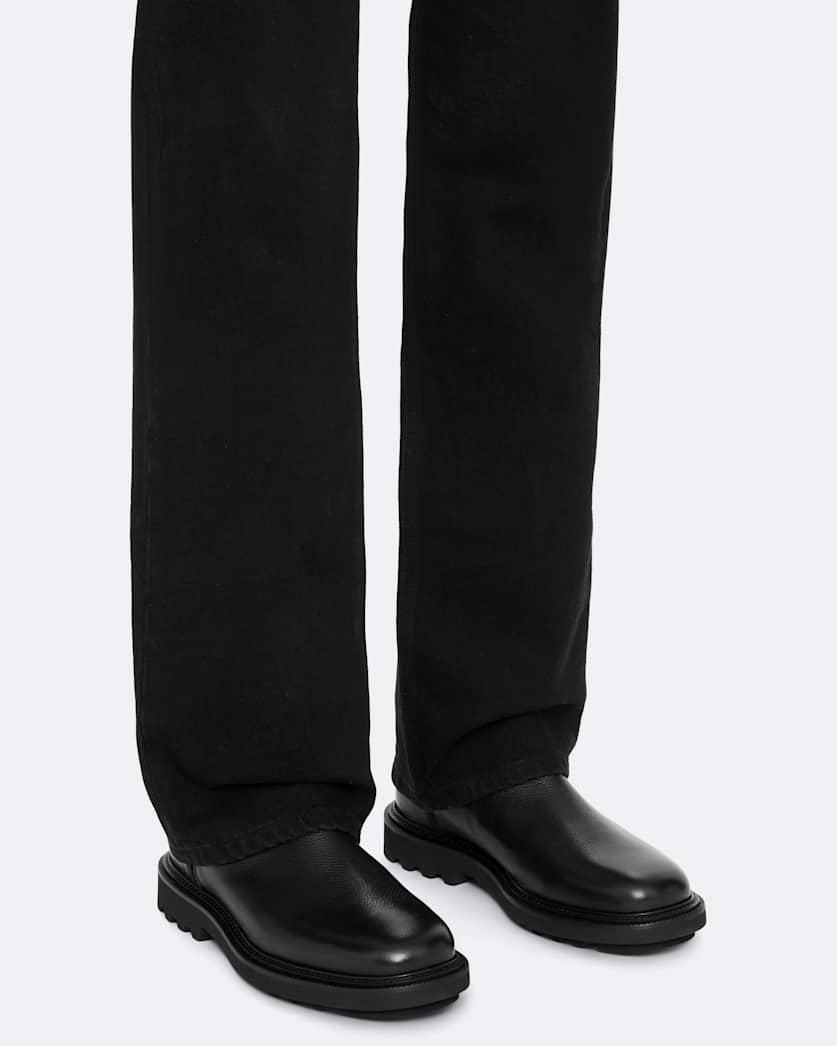 Niles Leather Military Boots