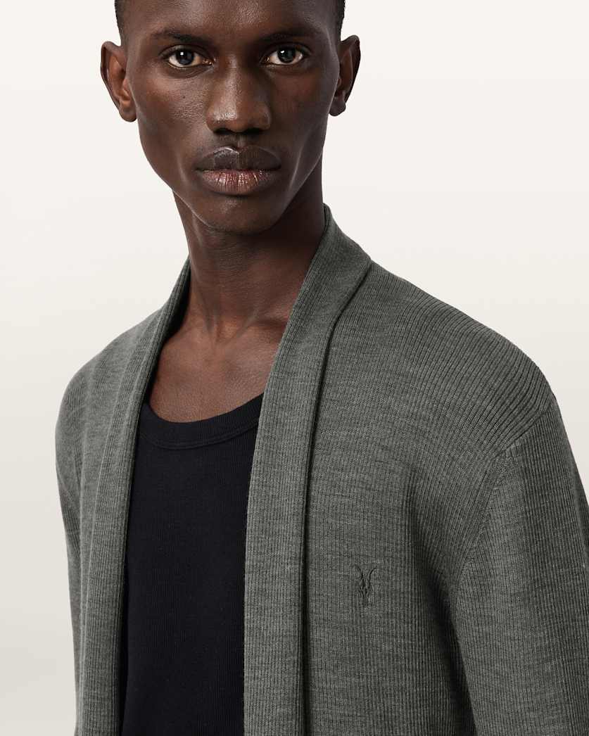 Mode Merino Ramskull Open Cardigan