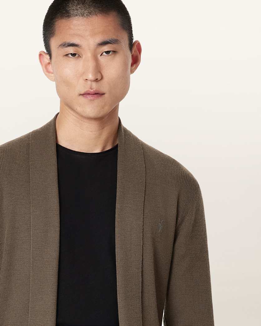 Mode Merino Ramskull Open Cardigan