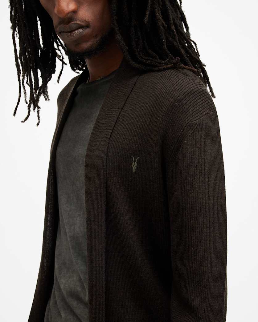 Mode Merino Ramskull Open Cardigan