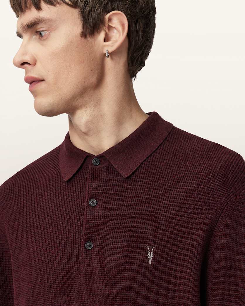 Aspen Long Sleeve Polo Shirt