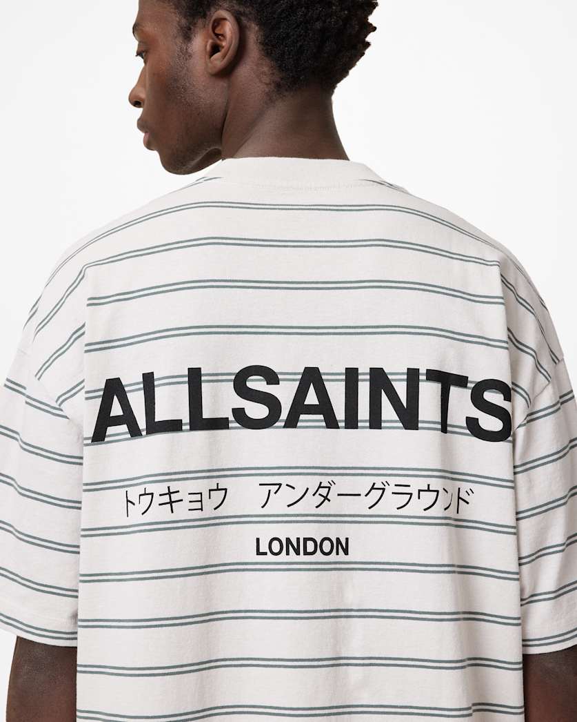 Underground Oversized Striped T-Shirt