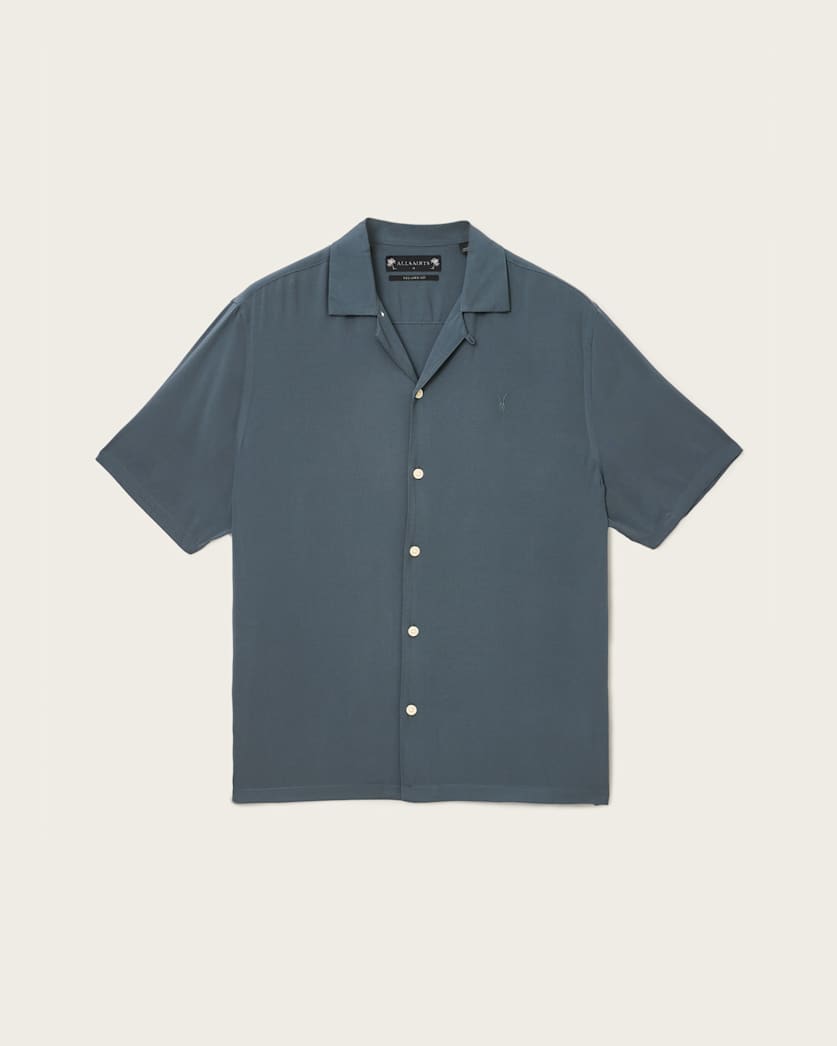 Venice Revere Collar Ramskull Shirt