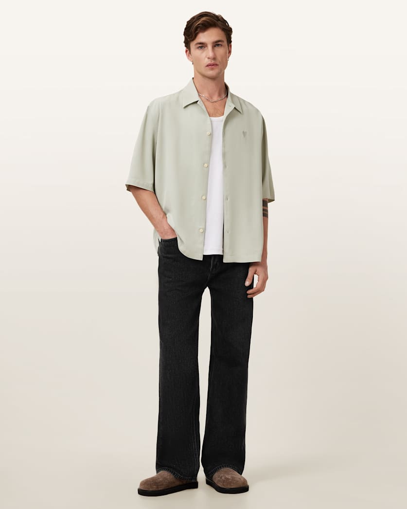 Rialto Oversized Short Sleeve Shirt