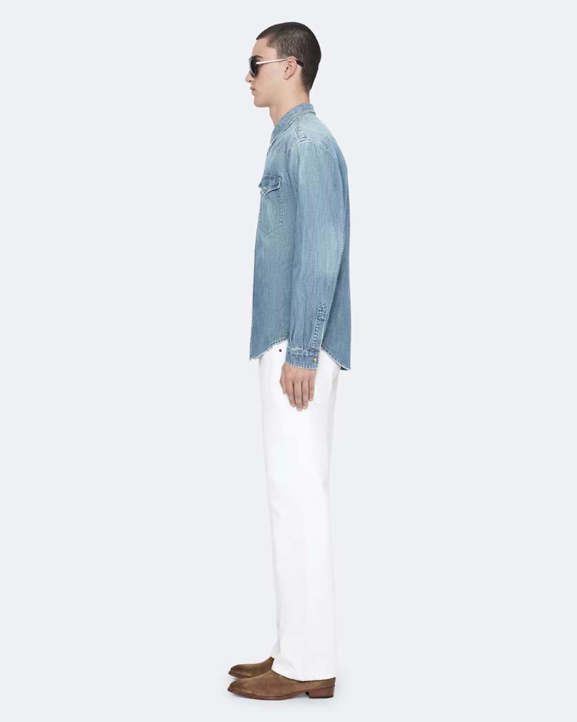 Denim Western shirt