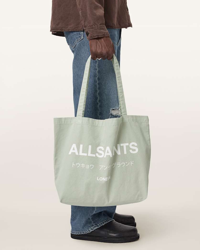 Underground Logo Printed Tote Bag
