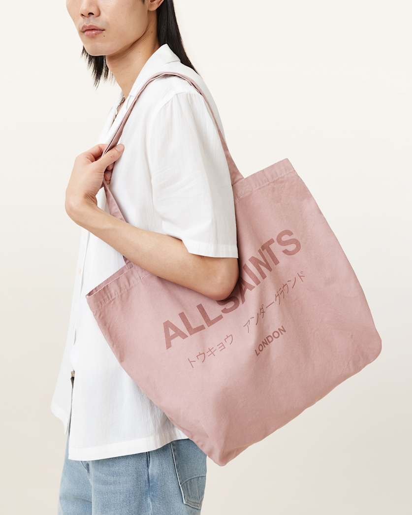 Underground Logo Printed Tote Bag