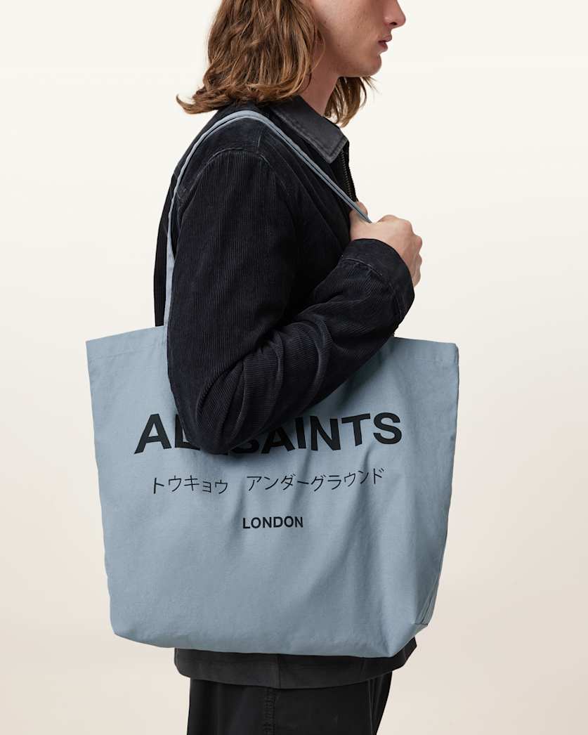 Underground Logo Printed Tote Bag